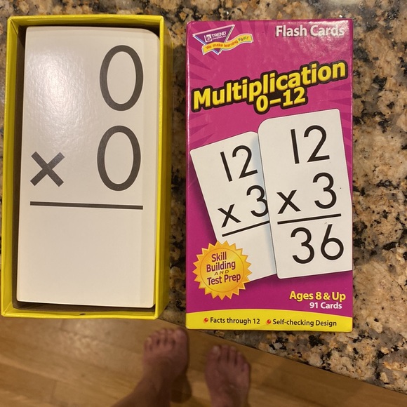 EUC Lot of Math Flash Cards - Picture 8 of 12
